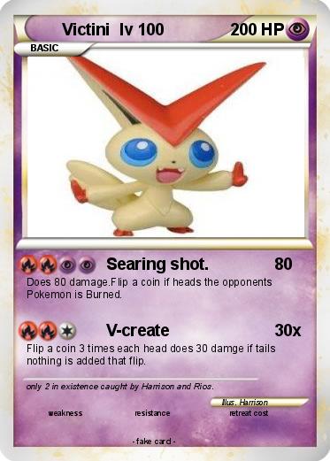 Pokemon Victini  lv 100