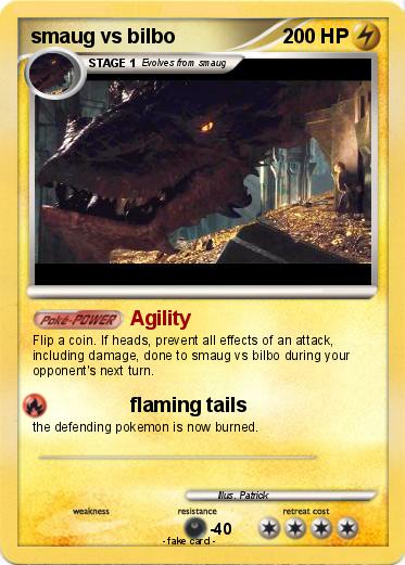 Pokemon smaug vs bilbo