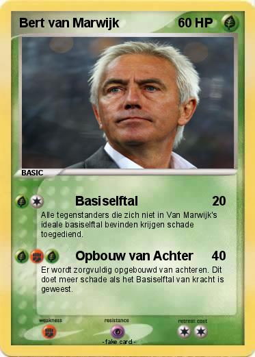 Pokemon Bert van Marwijk