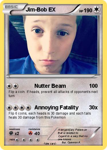 Pokemon Jim-Bob EX