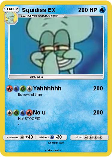 Pokemon Squidiss EX