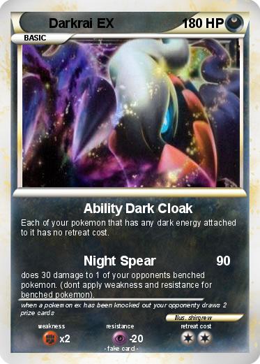 Pokemon Darkrai EX