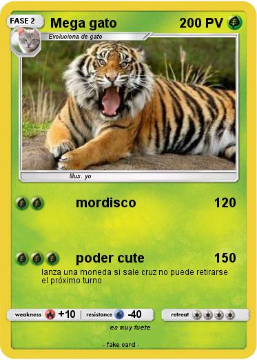 Pokemon Mega gato