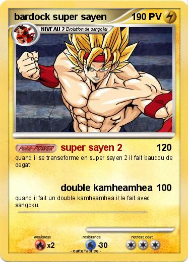 Pokemon bardock super sayen