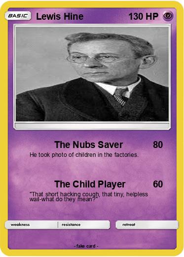 Pokemon Lewis Hine