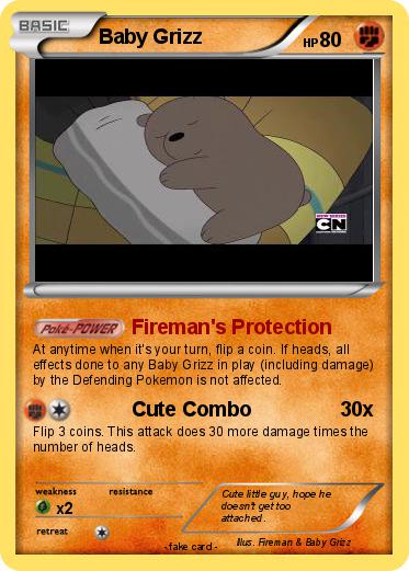 Pokemon Baby Grizz