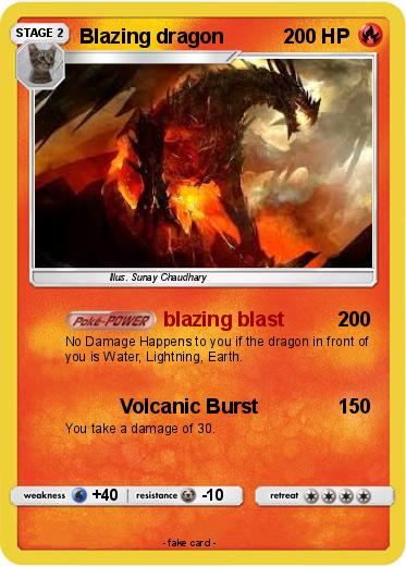 Pokemon Blazing dragon