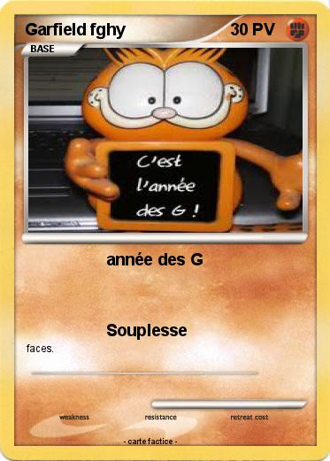 Pokemon Garfield fghy