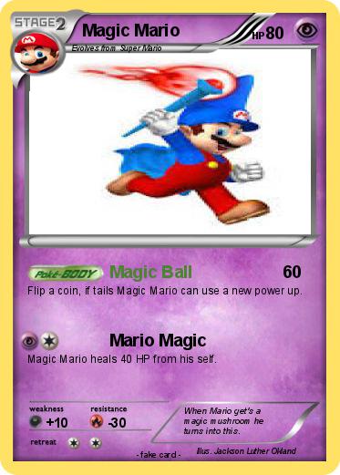Pokemon Magic Mario