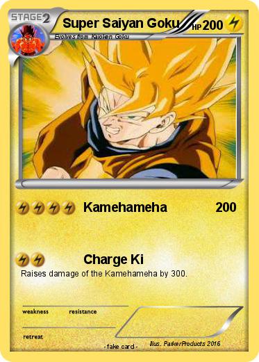 Pokemon Super Saiyan Goku