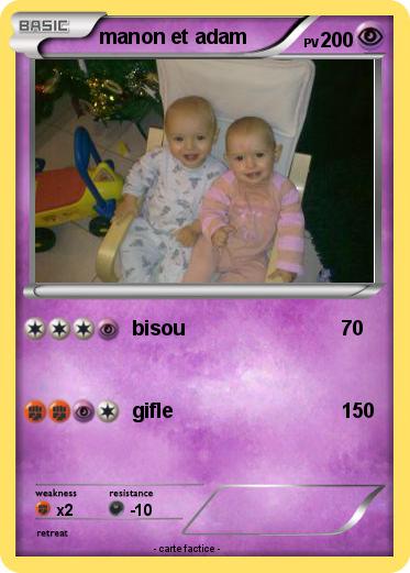 Pokemon manon et adam
