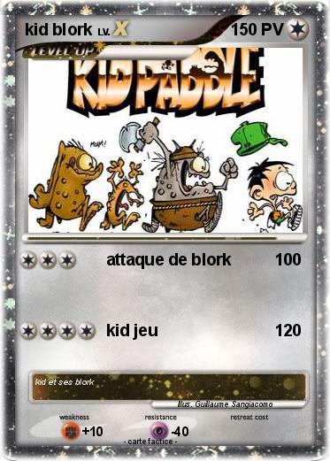 Pokemon kid blork