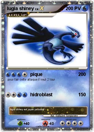 Pokemon lugia shiney