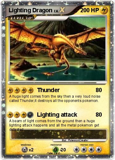 Pokemon Lighting Dragon