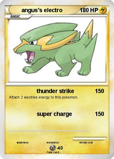 Pokemon angus's electro