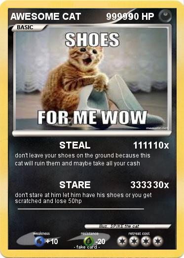 Pokemon AWESOME CAT          99999