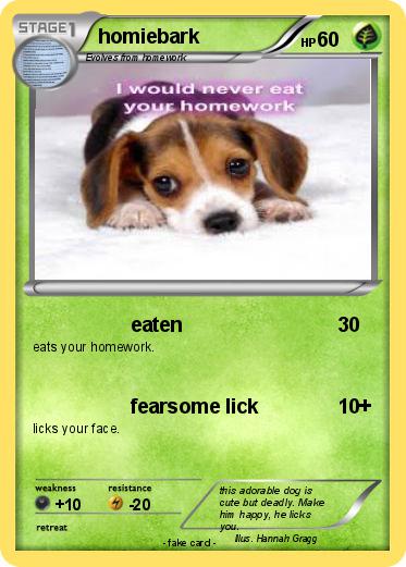 Pokemon homiebark