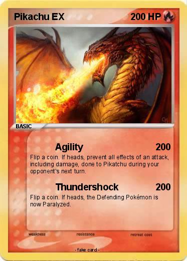 Pokemon Pikachu EX