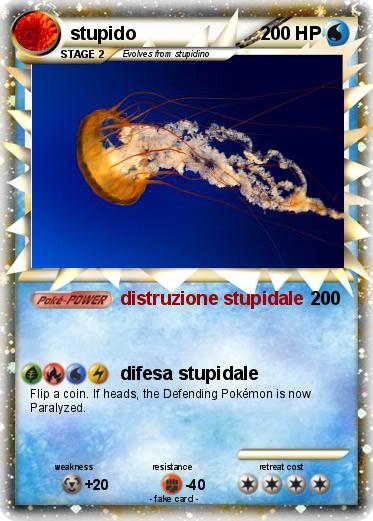 Pokemon stupido