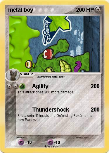 Pokemon metal boy