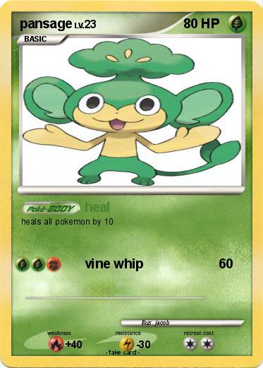 Pokemon pansage