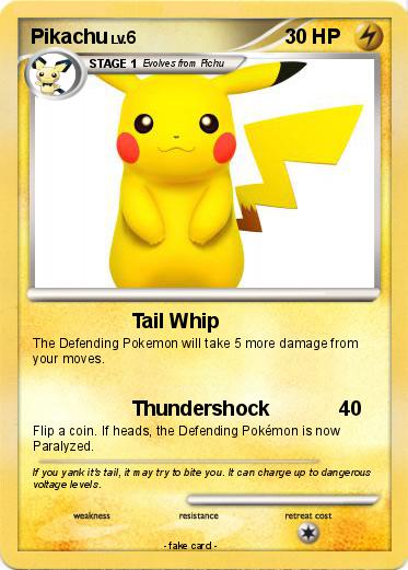 Pokemon Pikachu