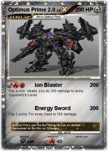 Pokemon Optimus Prime 2.0