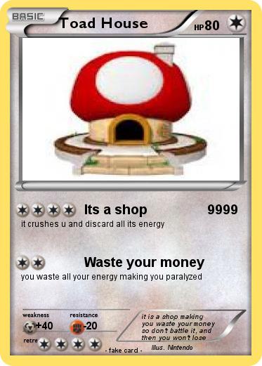 Pokemon Toad House