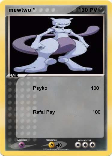 Pokemon mewtwo *