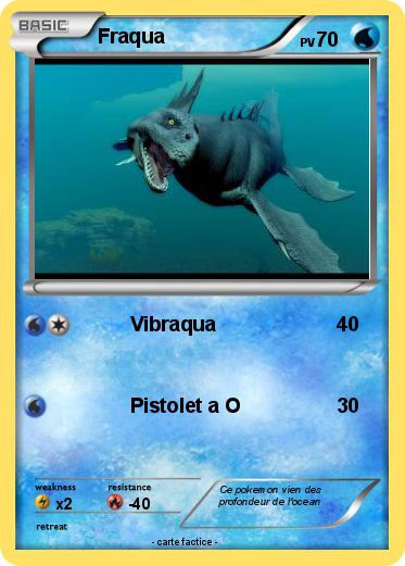 Pokemon Fraqua