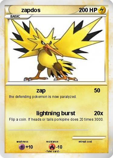 Pokemon zapdos