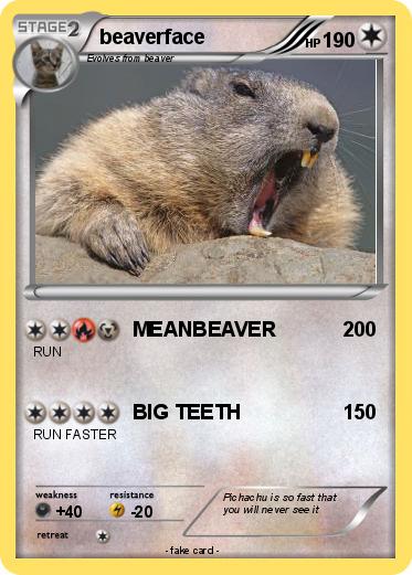 Pokemon beaverface
