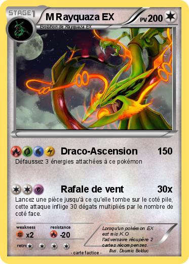 Pokemon M Rayquaza EX