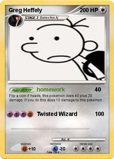 Pokemon Greg Heffely