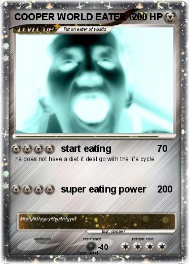 Pokemon COOPER WORLD EATER