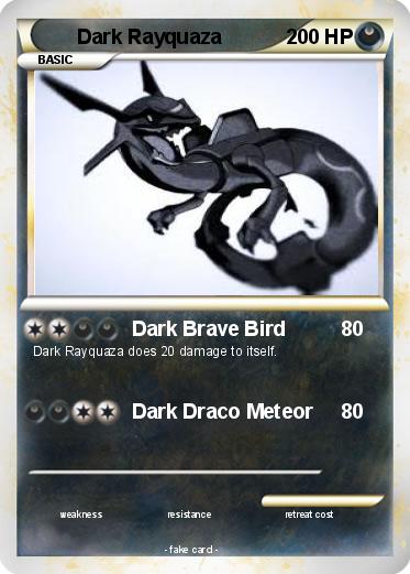 Pokemon Dark Rayquaza