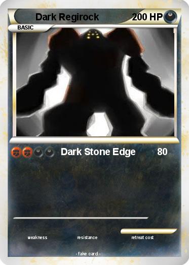 Pokemon Dark Regirock