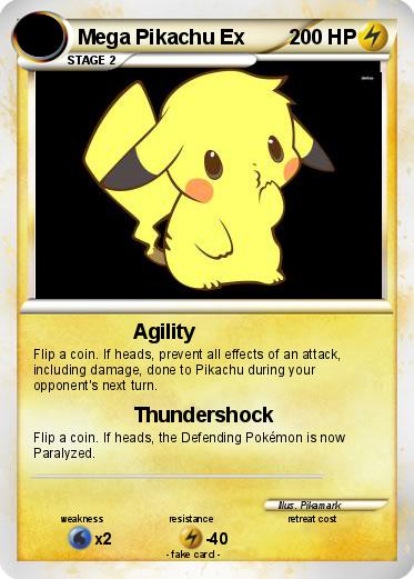 Pokemon Mega Pikachu Ex