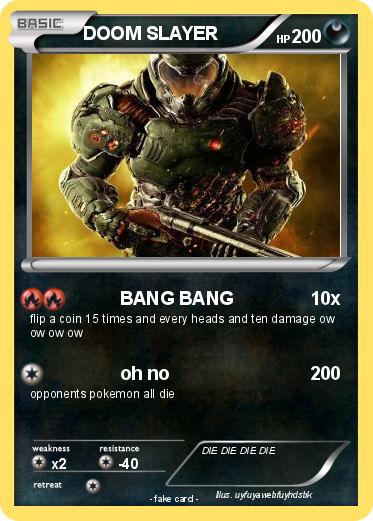 Pokemon DOOM SLAYER
