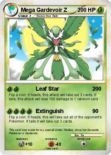 Pokemon Mega Gardevoir Z