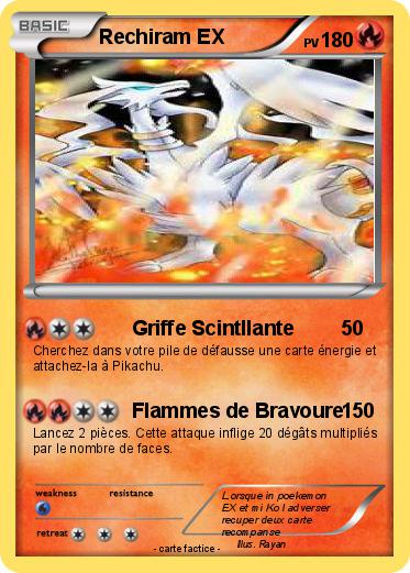 Pokemon Rechiram EX