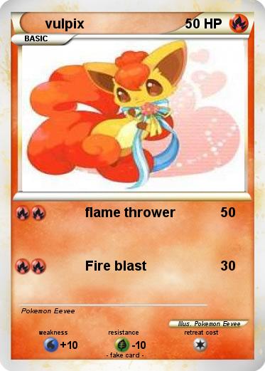 Pokemon vulpix