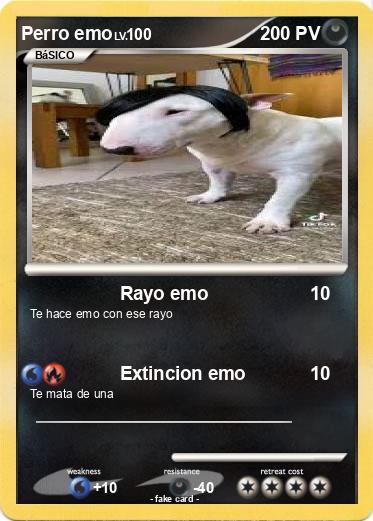Pokemon Perro emo