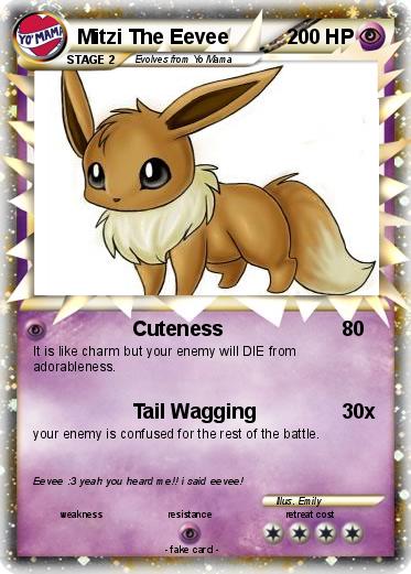 Pokemon Mitzi The Eevee
