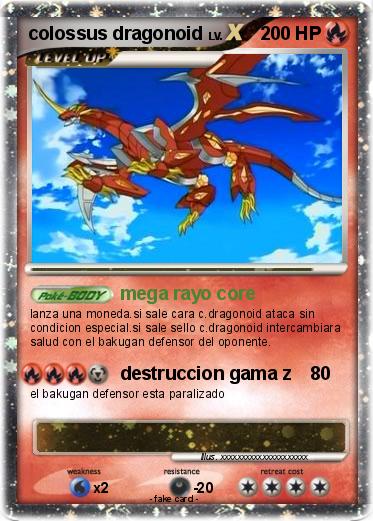 Pokemon colossus dragonoid