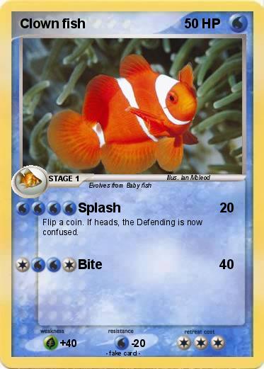 Pokemon Clown fish