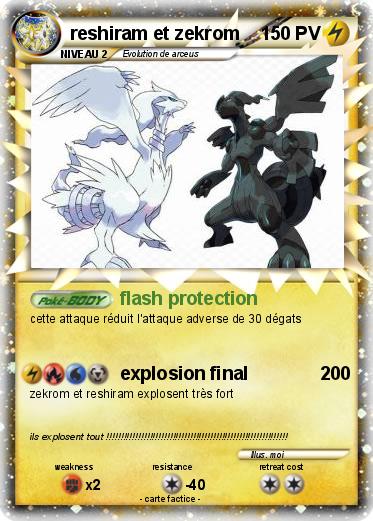 Pokemon reshiram et zekrom