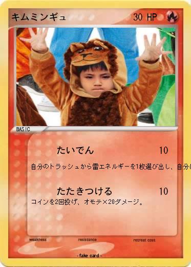 Pokemon キムミンギュ