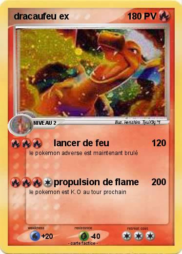 Pokemon dracaufeu ex