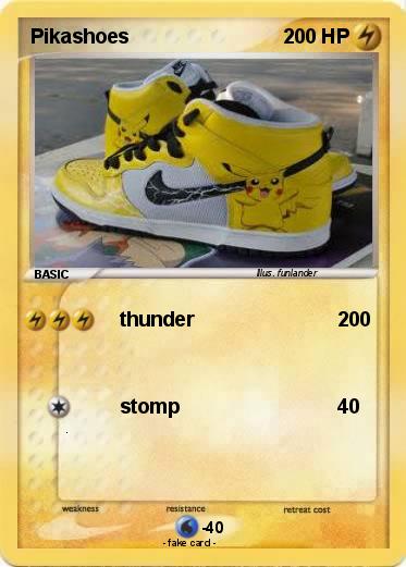 Pokemon Pikashoes
